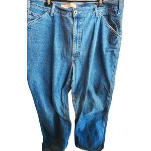 Mens Utility Jeans Size 40x32 Medium Wash Workwear SfPf Home*85